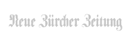 NZZ – Neue Zürcher Zeitung